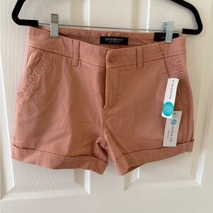 Liverpool Women's Cargo Shorts in light pink